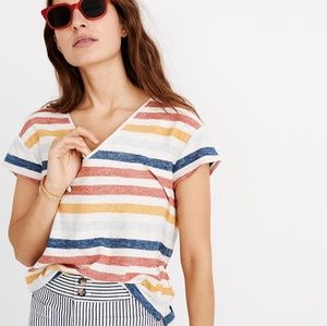 Madewell Small V-Neck Tee